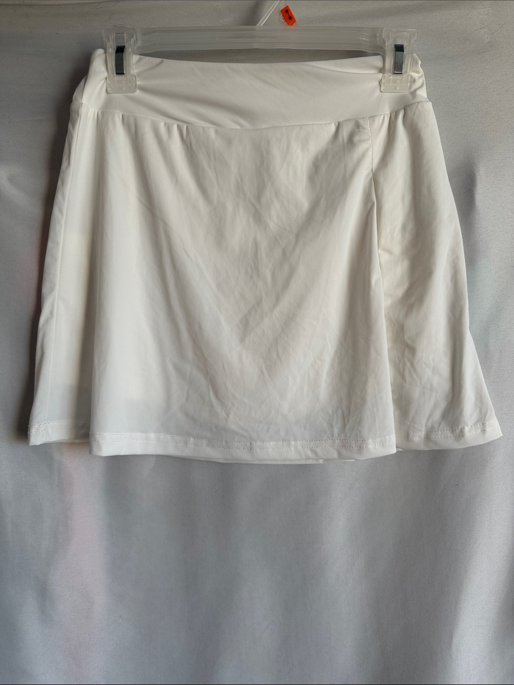 Women’s White Athletic Skort - Classic Performance